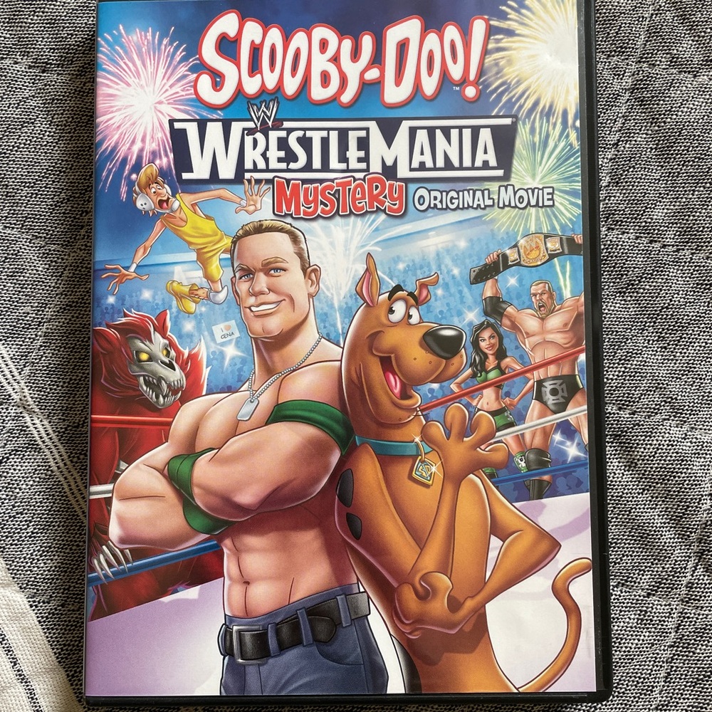 WWE Scooby-Doo WrestleMania Mystery DVD with John Cena, Triple H, Kane and more!